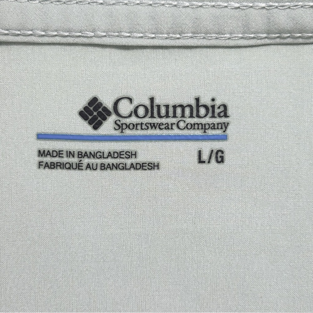 Columbia Front Zip Hooded Windbreaker Size Large Men's - Picture 8 of 10